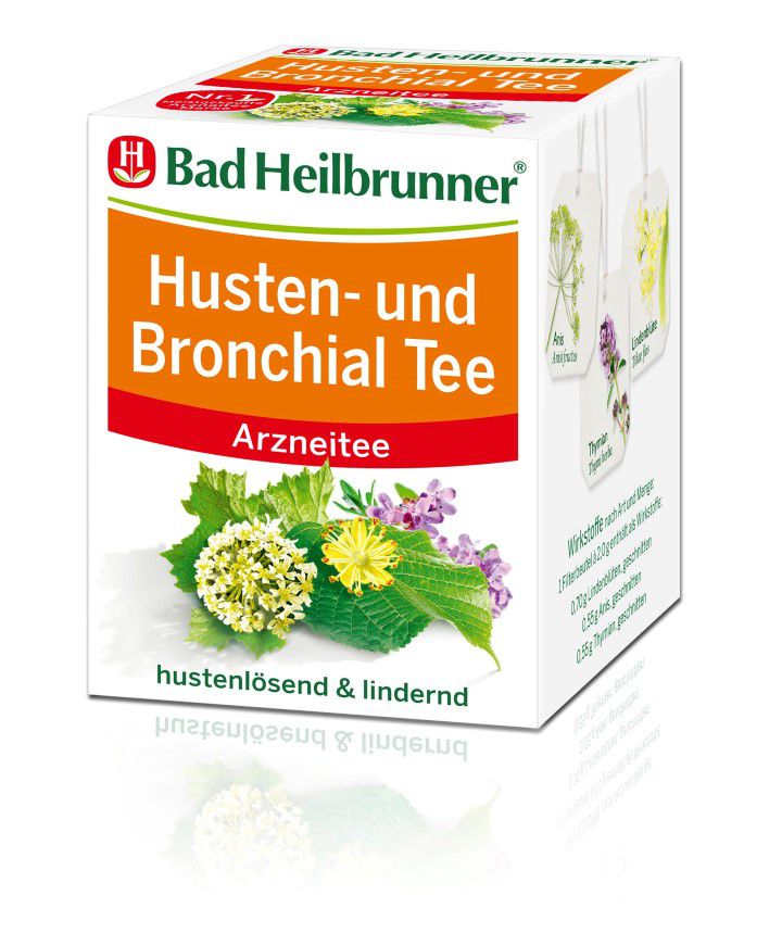 BAD HEILBRUNNER Husten- und Bronchial Tee N Fbtl.